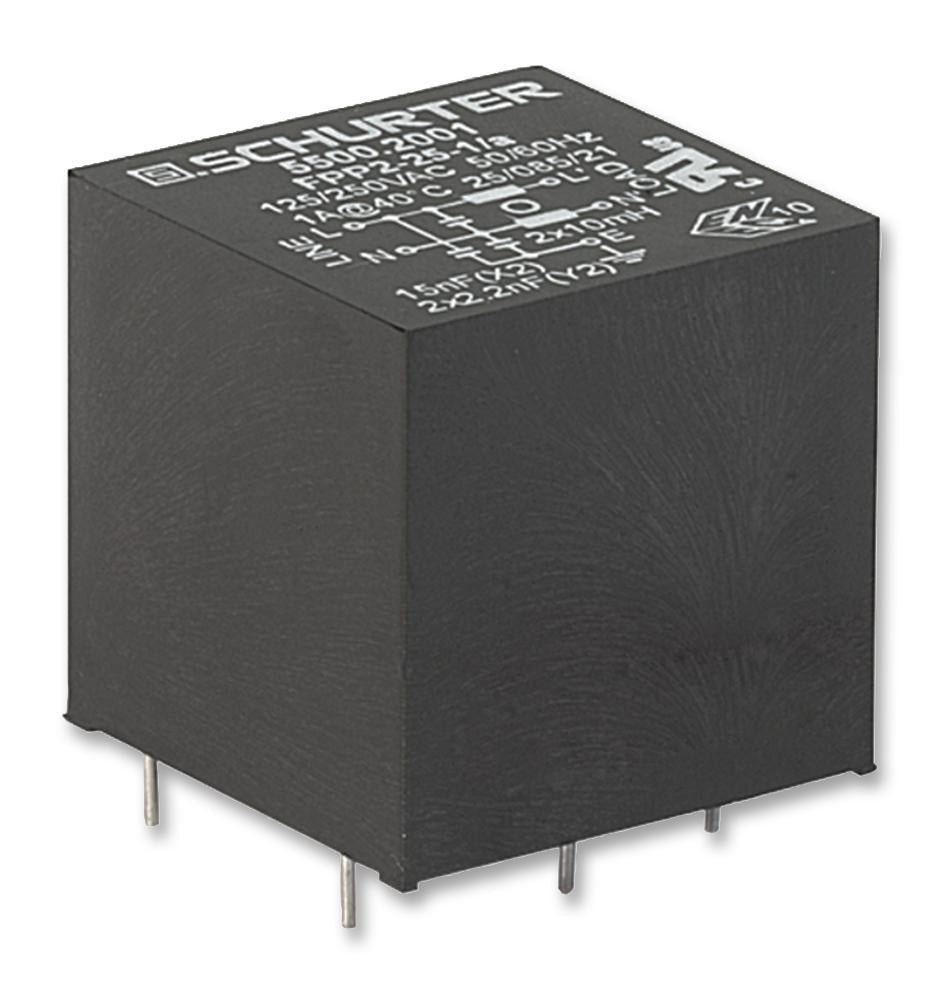 FPP2-25-1/a Timonta Filter PCB Mount 1 Cube