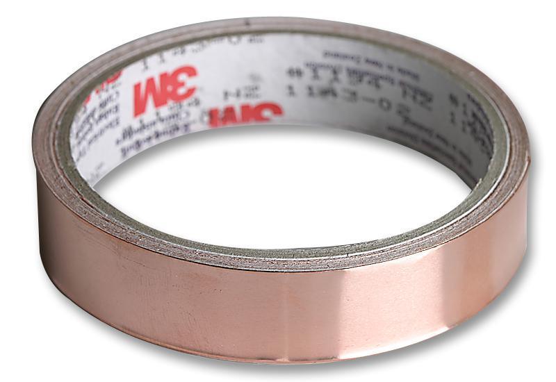 1194 3M Tape, Adhesive, Copper, 19mm