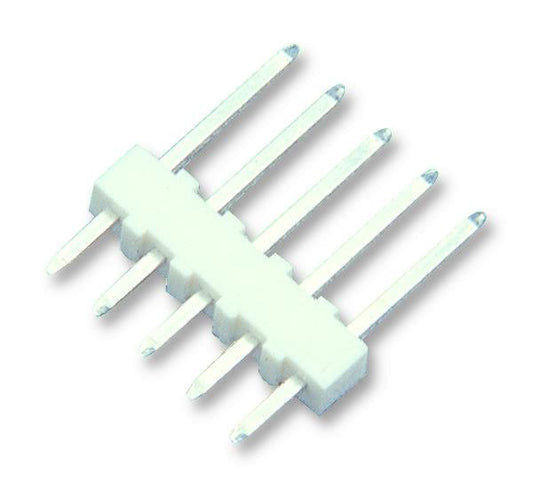 22-03-2051 Molex Header, Square Pin, 0.1", 5Way Pk10