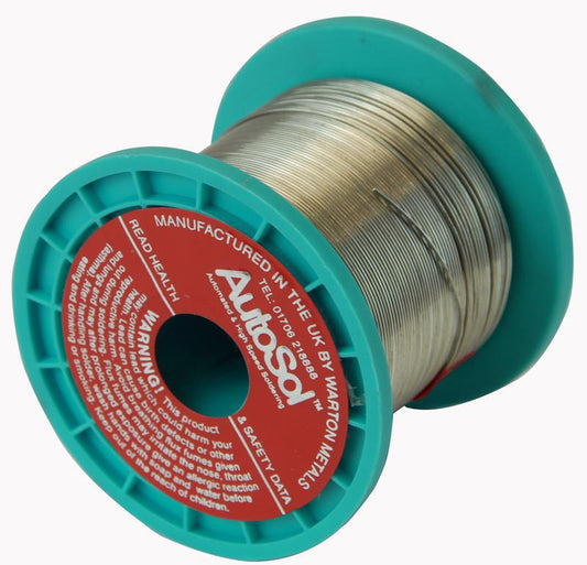 AUTOSOL RA 2% 22SWG TSC 0.25KG Warton Solder Wire , Ra 2% , 22Swg , 0.25Kg