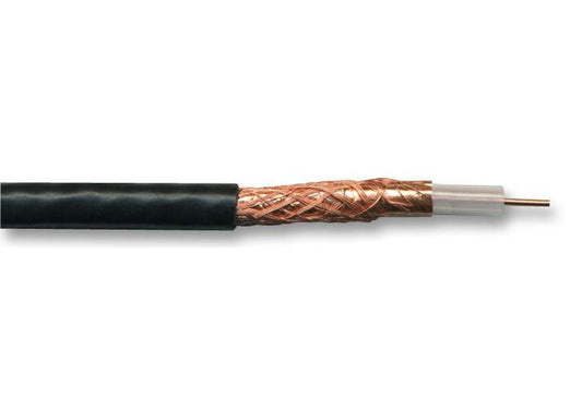 100UBLK50M Pro Power Cable 100U Digital Cable Black 50 Metres