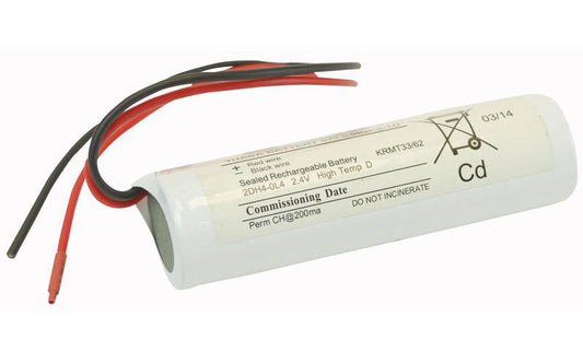 2DH4-0L4 Yuasa Battery , Ni-Cad 2Xd Stick Leads