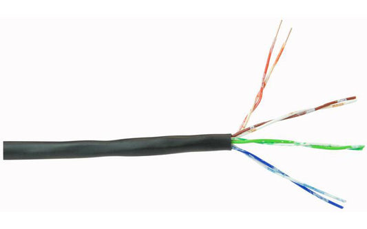 4PRCCSBLK Pro Power Telephone Cable 4 Pair Ccs Black