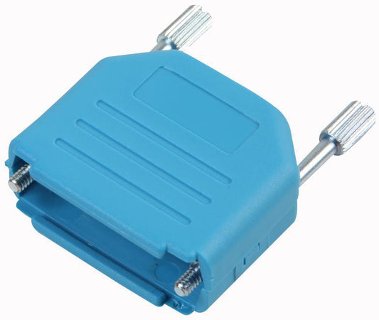 DPPK15-BLUE Encitech Connectors AB Hood , D 15Way , Hinged , Blue