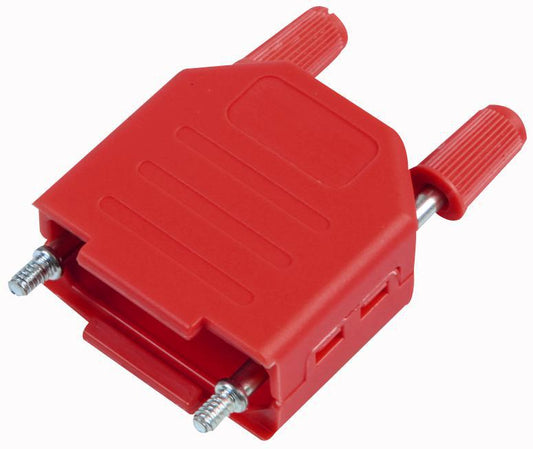 DPPK9-RED-K Encitech Connectors AB Hood , D 9Way , Hinged , Red