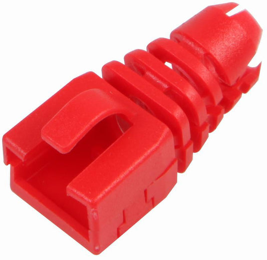 SRB-SNAP-RED Encitech Connectors AB Strain Relief , Rj45 , Retro Fit , Red Pk10