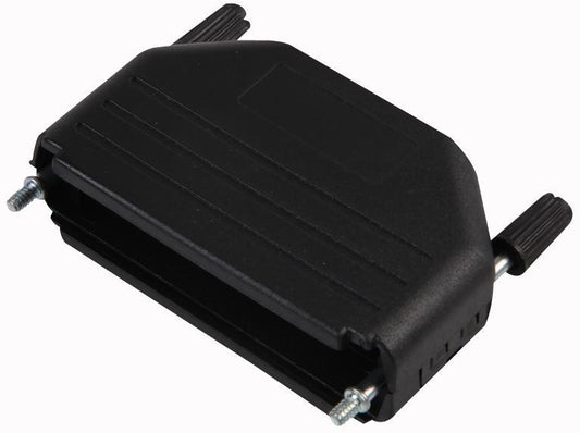 DPPK50-SLIM-K Encitech Connectors AB Hood , D 50Way , Hinged , Black