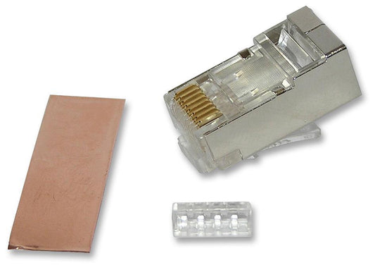 PXCAT6S8XL Tuk Connector , Rj45 , Cat6 , Lge Cable Pack 10