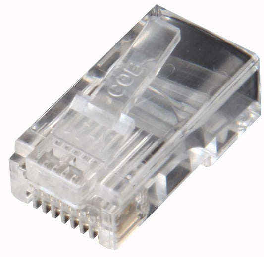 RJ458P8CR Cob Connector , 8P8C , Rj45 , Cob , Pack 10