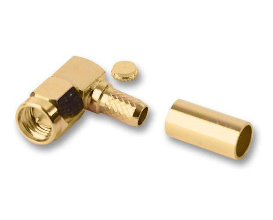 19-02F-4-TGG Multicomp Plug , SMA , Crimp , R/A , Rg58
