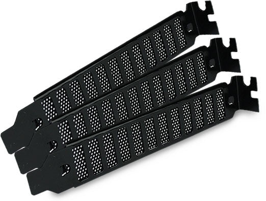Gelid PCI Bracket with Removable Dust Filter, pack of 3