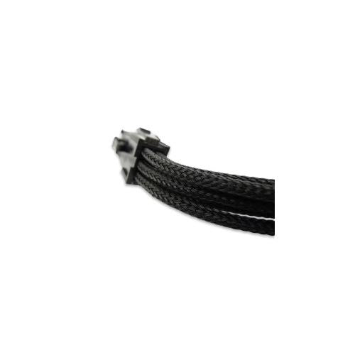 Black Braided 6-pin PCI-E Extension