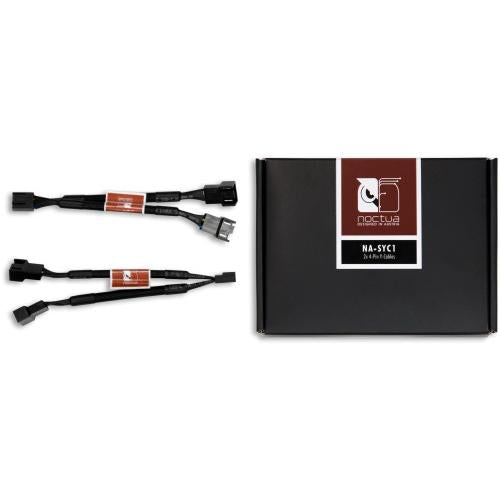 Noctua NA-SYC1 4-Pin PWM Fan Y-Cables, 2 pack