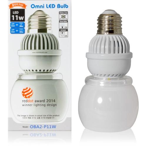 Omni LED OBA2 11W 5700K Cool White Light Bulb