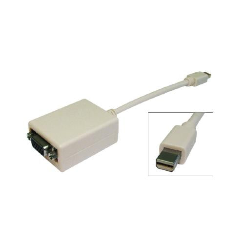Mini DisplayPort to VGA Female Cable Adapter Display port