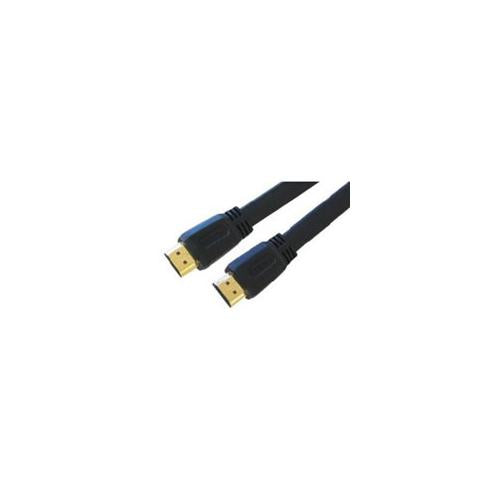 Flat HDMI 1.3 Gold Cable 1080p HD LCD HDTV Video Lead 2m