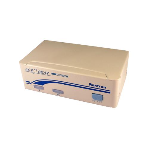 KVM 2 Port VGA USB Switch Box Keyboard Video Mouse