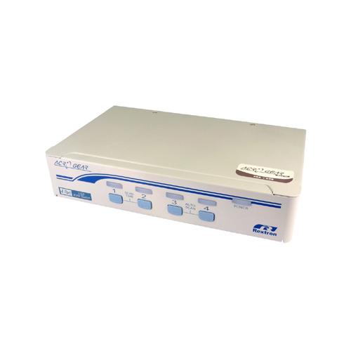 KVM 4 Port VGA USB Switch Box Keyboard Video Mouse