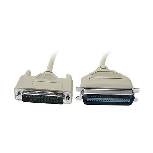 DB25 Male 36 Centronic Male Parallel Printer Cable 3m