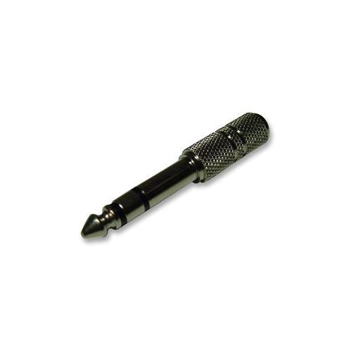6.35 1/4" male to 3.5 mm female audio stereo jack METAL