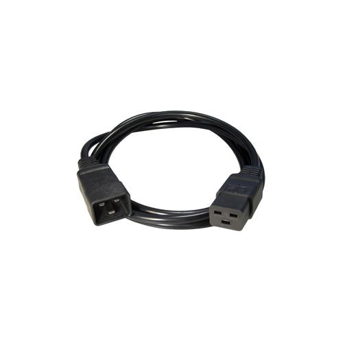 C19 to C20 extension power cable
