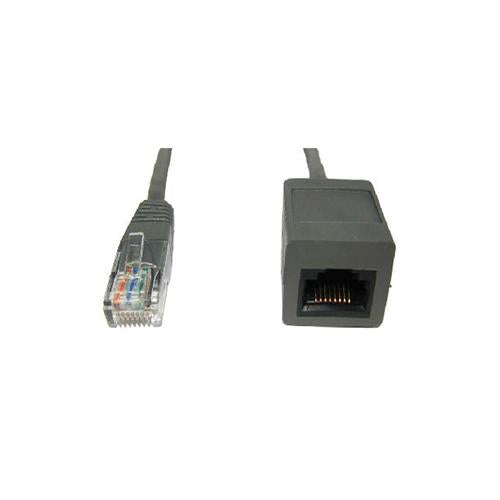 Cat 5e Ethernet Network Extension Cable Grey 5 Metres