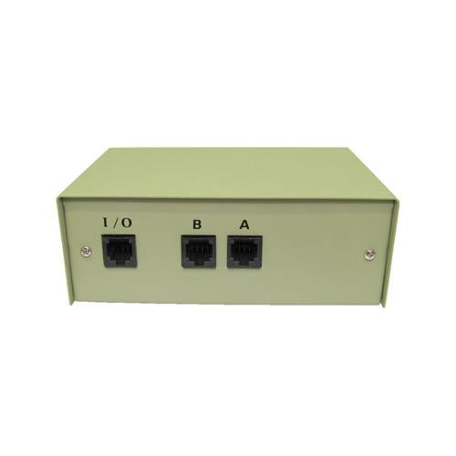PW Ethernet RJ45 Port Manual Switch Box 2 Ports