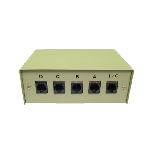 PW Ethernet RJ45 Port Manual Switch Box 4 Ports