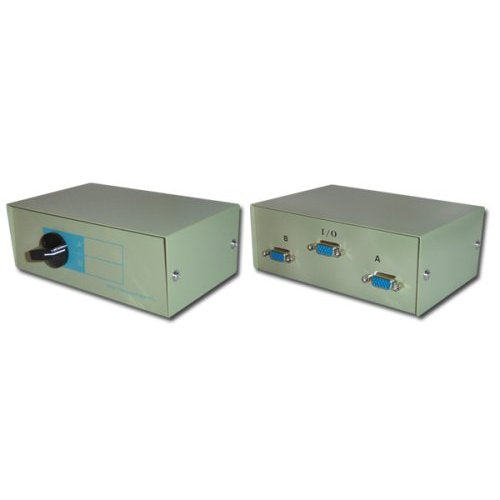 2 Port Vga Monitor Switch Box Use Xbox or PC one TFT