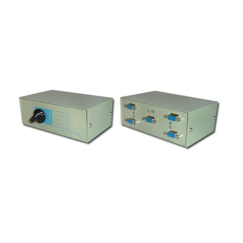 4 Port Vga Monitor Switch Box Use Xbox or PC one TFT