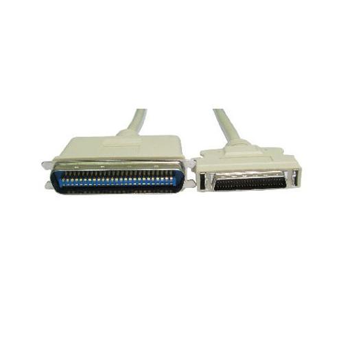 PW SCSI Lead Half Pitch 50 male to 50 Centronic male 1 Metre