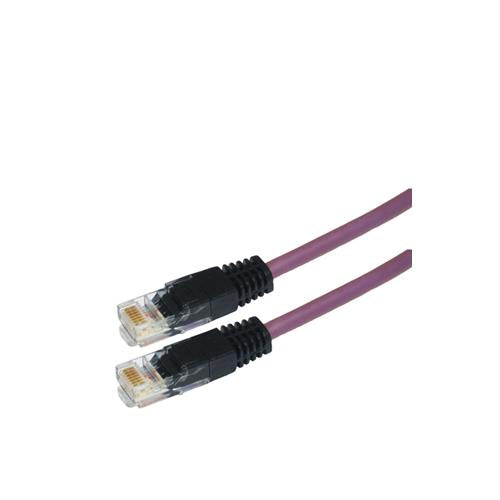 Crossover Cat 5e Ethernet Network RJ45 Cable Violet 20Metres