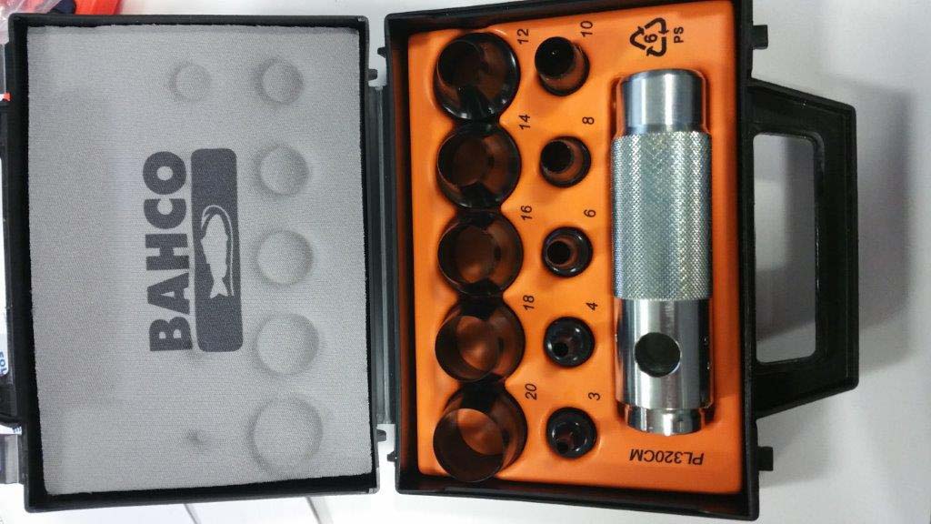 400.003.020 Bahco Wad Punch Set, 11 Piece