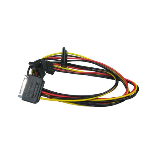 SATA Power Extension Cable 1 x Male to 3 x Female Lead