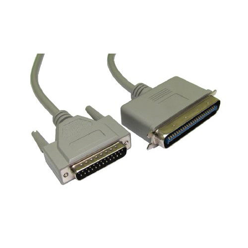 PW SCSI Lead 25 Pin Male to 50 Pin Centronic Male Cable 1 Metre